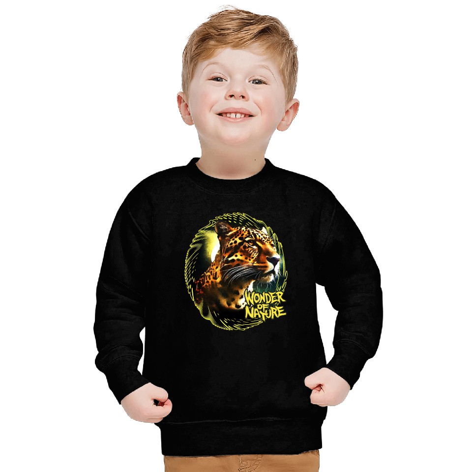 Moonlit Jaguar Sweatshirts