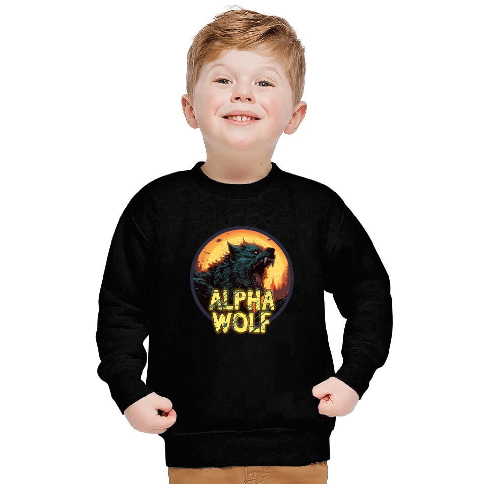 Alpha Wolf Sweatshirts