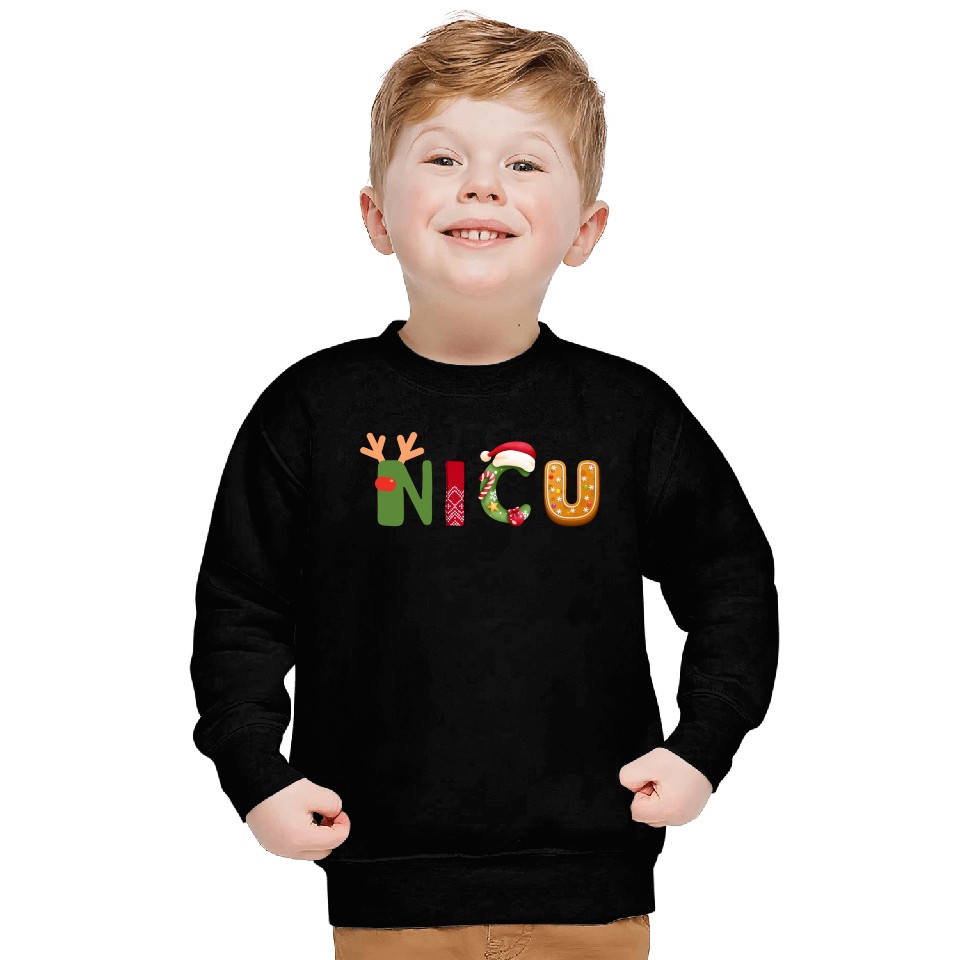 Cute NICU Christmas design Sweatshirts