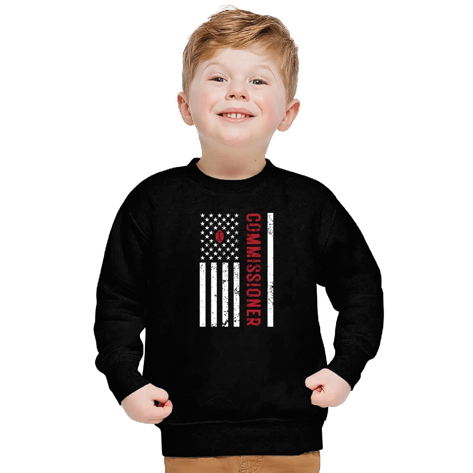 American Flag Commissioner Sweatshirts