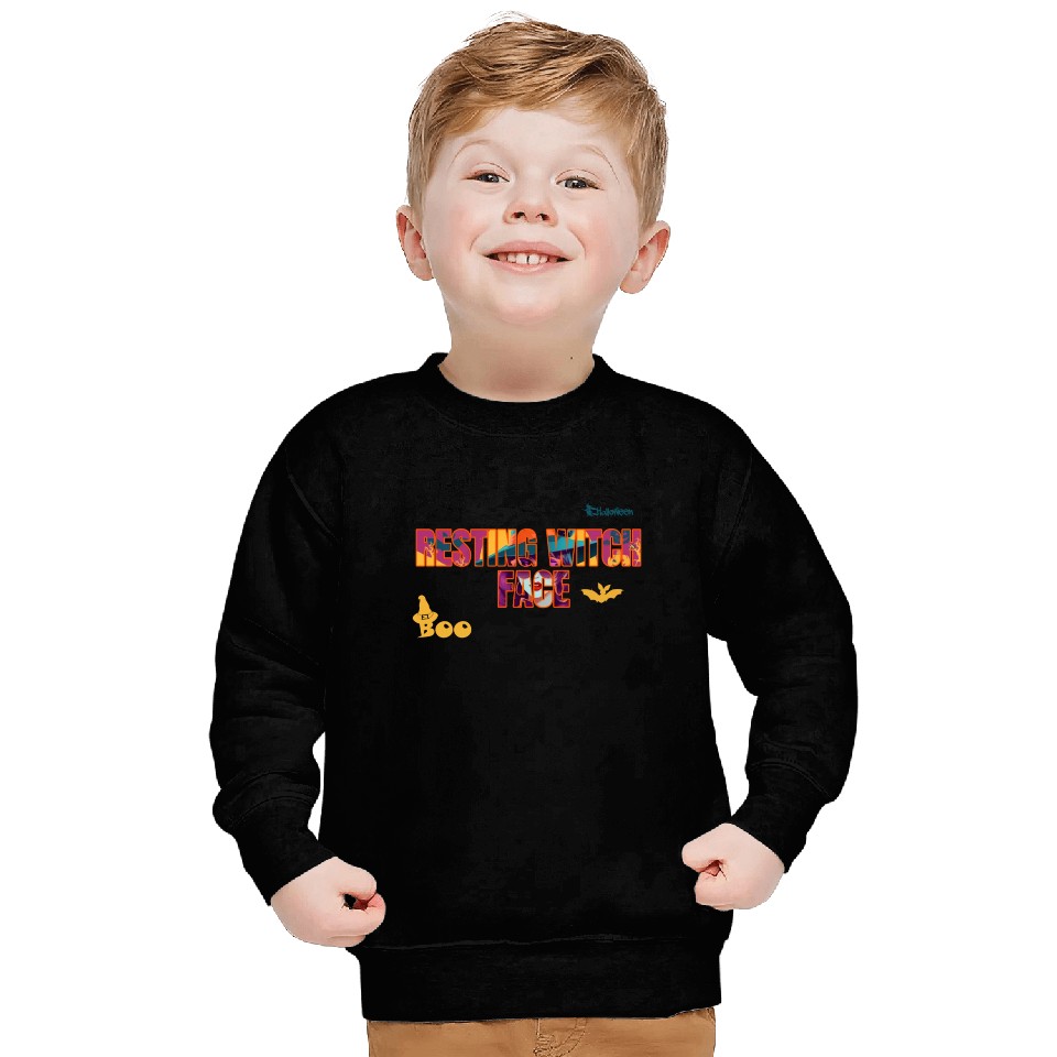 Resting Witch Face Design Sweatshirts