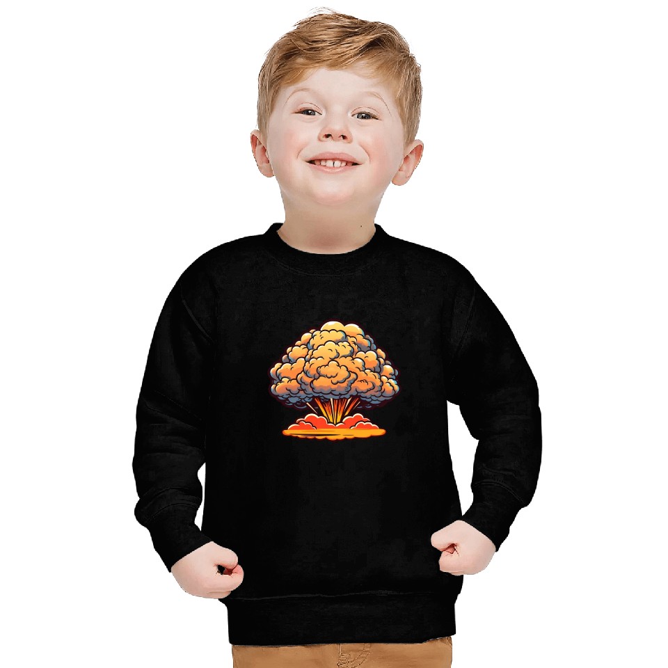 Explosion Fireworks Pyrotechnics Sweatshirts