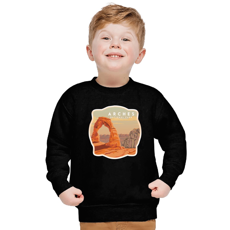 Arches National Park Stickers Sweatshirts