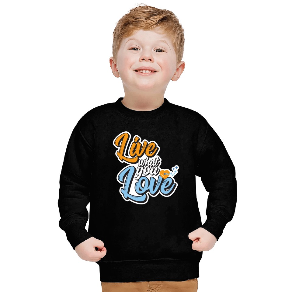 Hopeful Hearts Embrace Sweatshirts