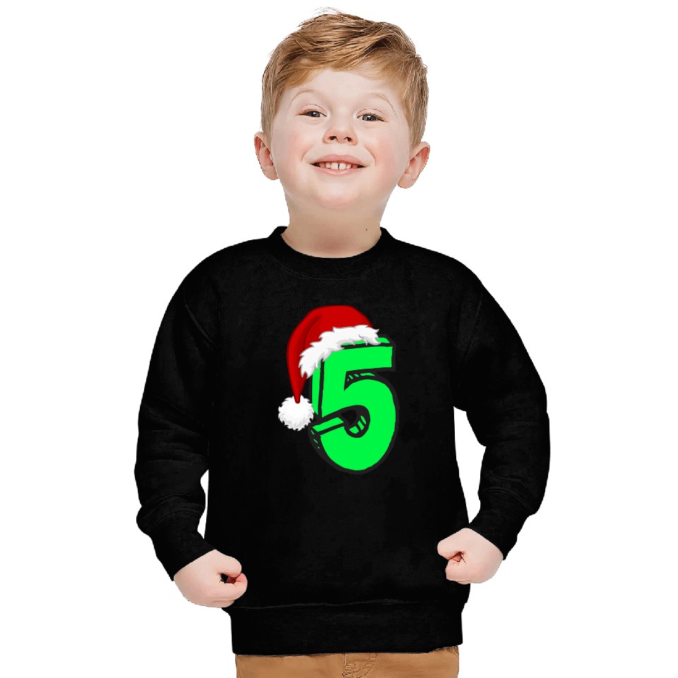 Christmas Gift Number 5 - Five Years Old Sweatshirts