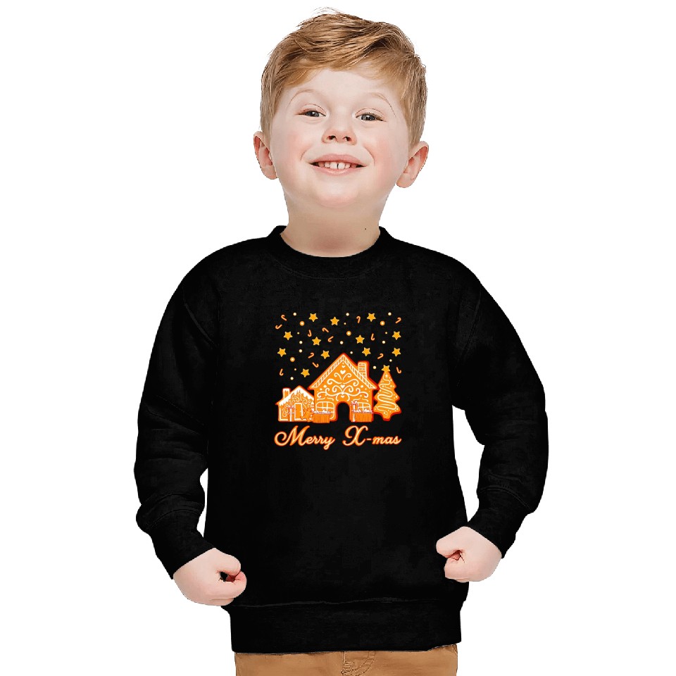 Christmas Cookie Merry X-mas. Sweatshirts