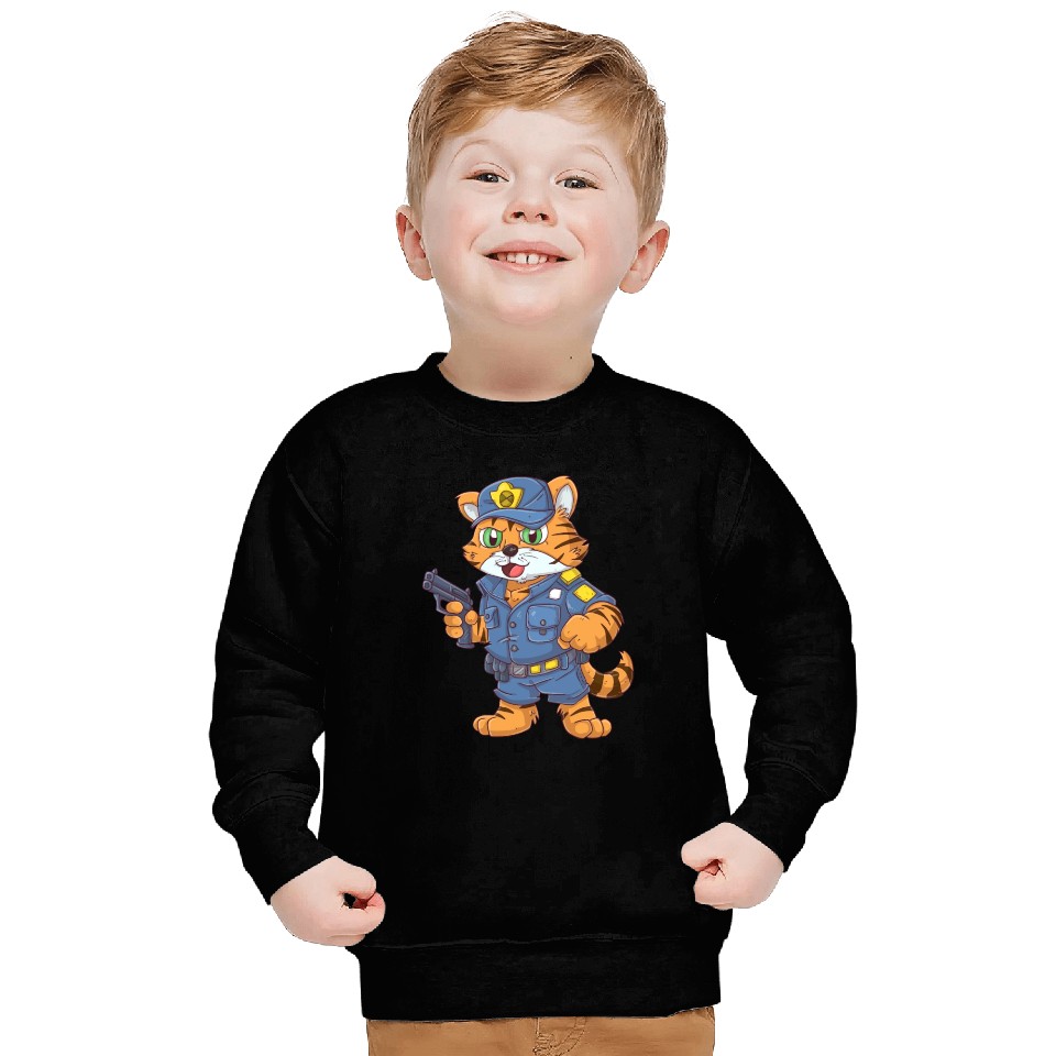 Tiger policeman Sweatshirts