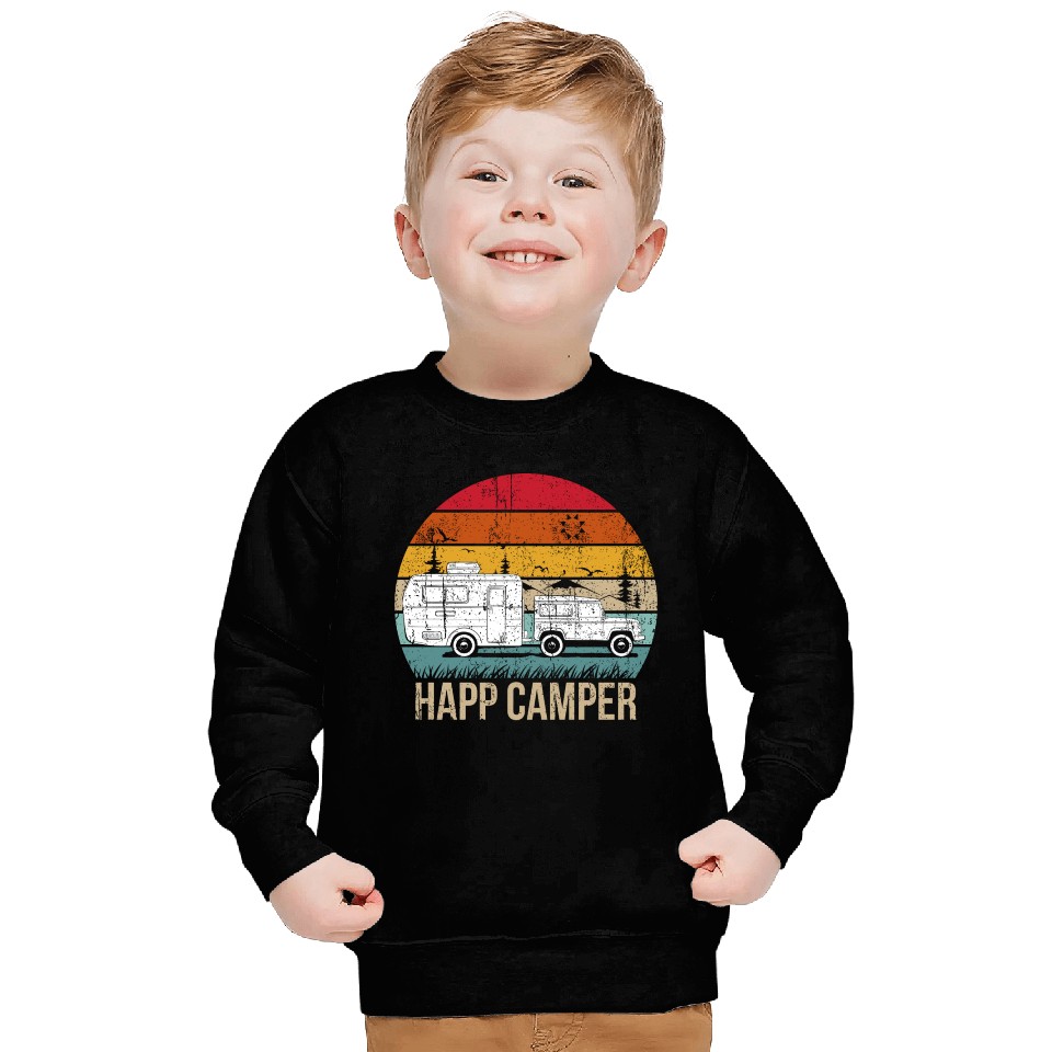 Happy Camper Sweatshirts