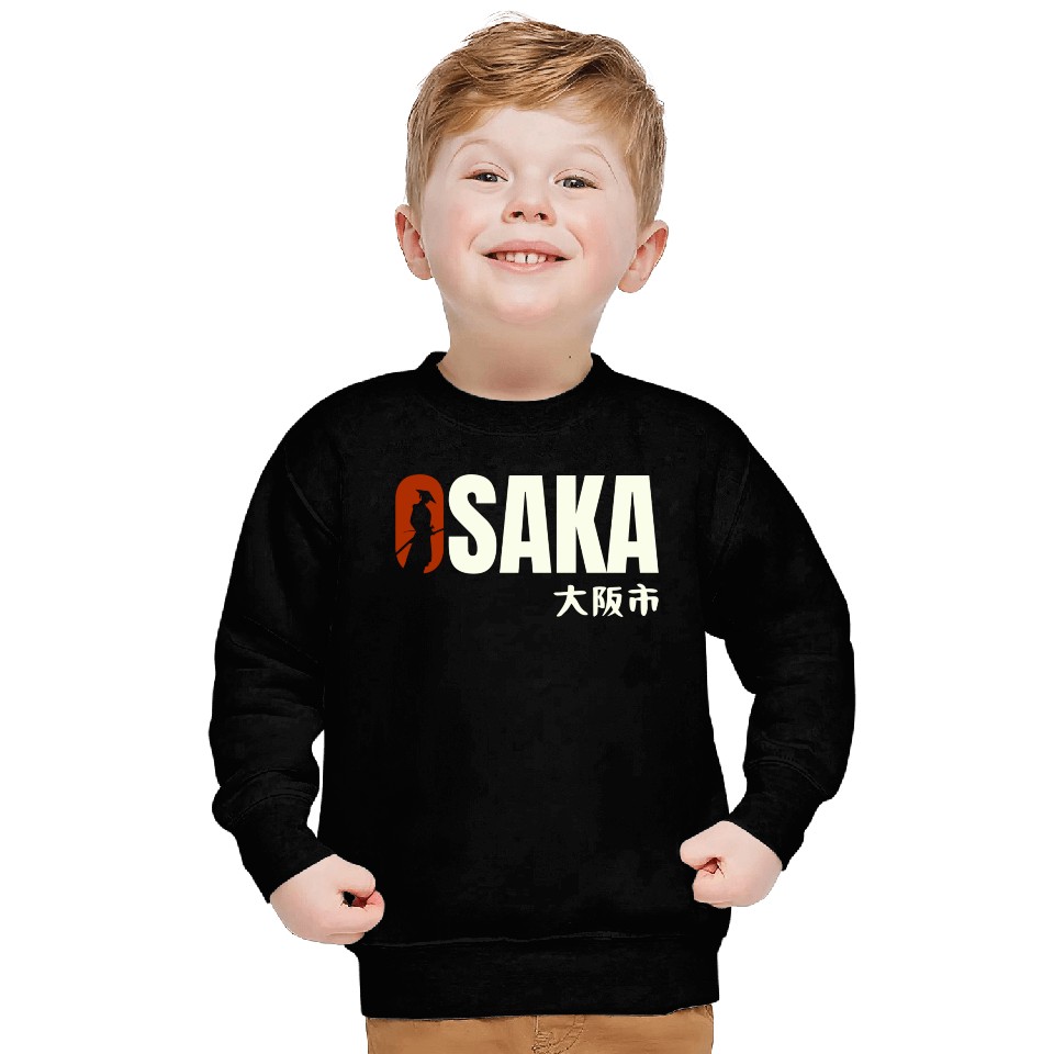 Osaka Typography Sweatshirts - Urban Statement