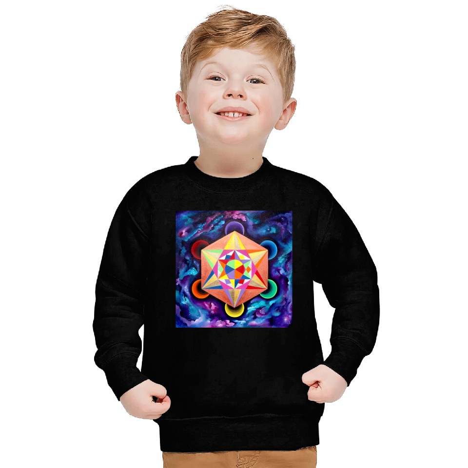 Metatrons Magic Cube Sweatshirts