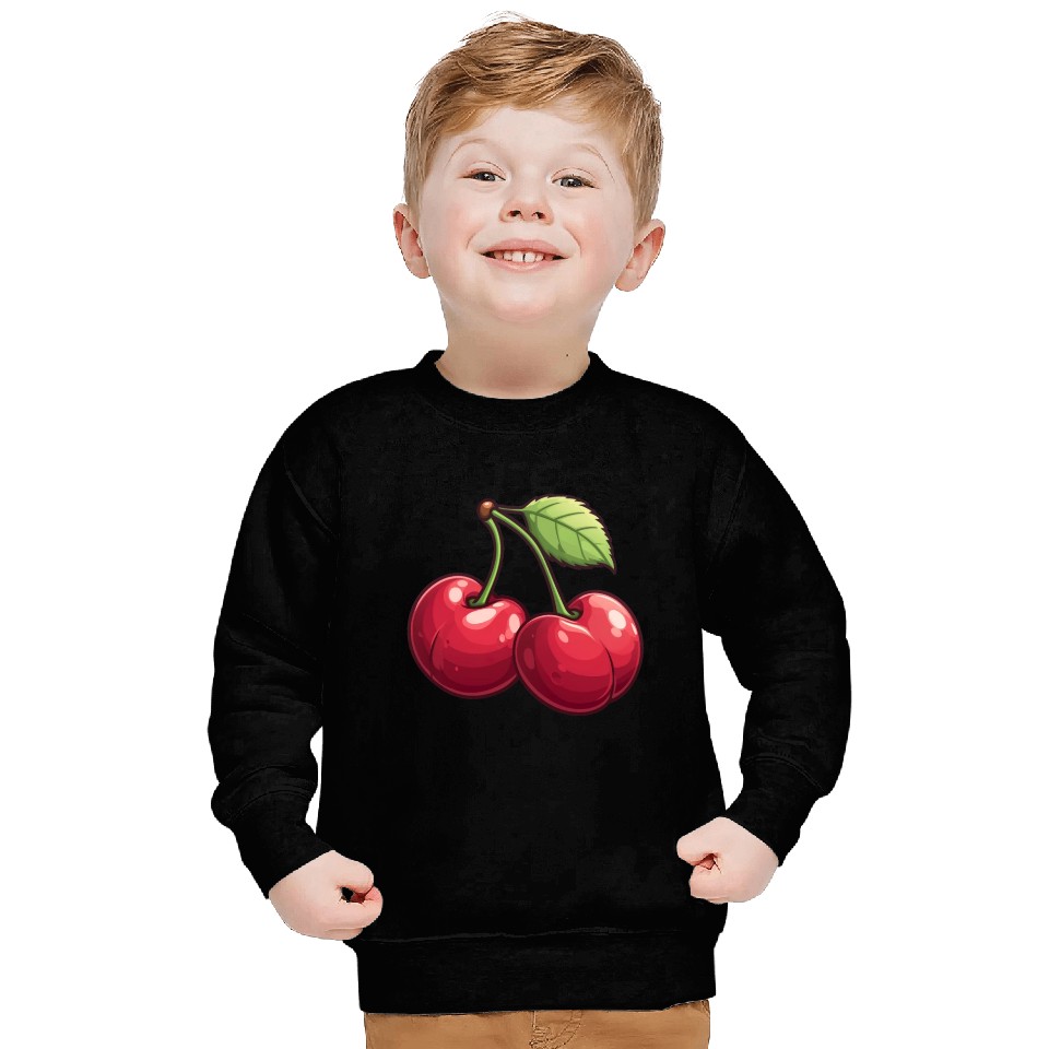Playful Cherry Sweatshirts