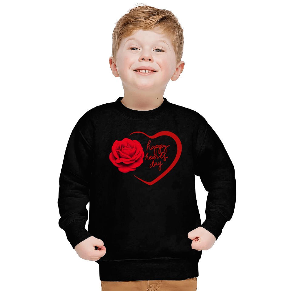 spread love with valentine Sweatshirts
