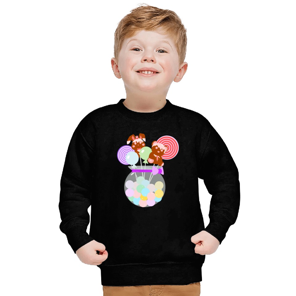 CIRCUS IN SPRING: CIRCUS CANDY JAR Sweatshirts