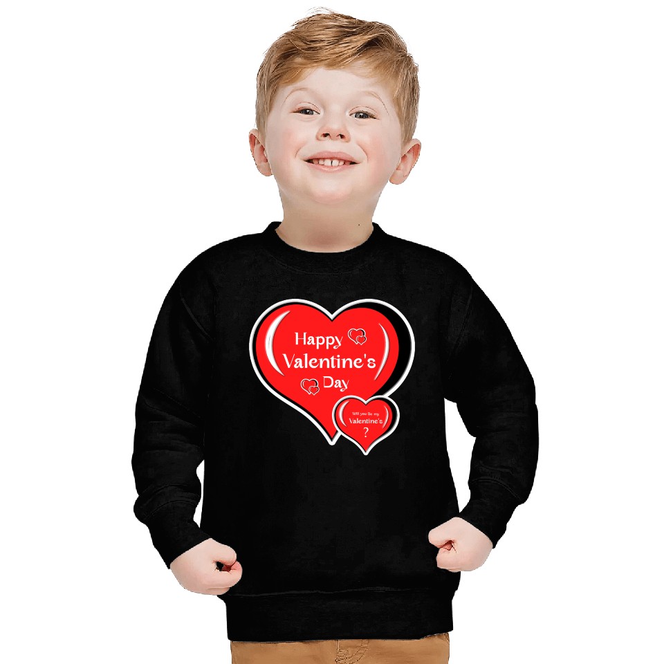 Valentine's Day. Sweatshirts