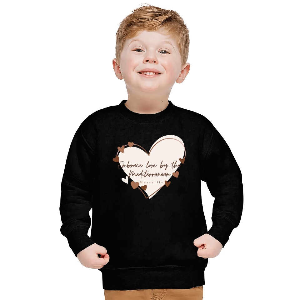 Embrace love by the Mediterranean Sweatshirts
