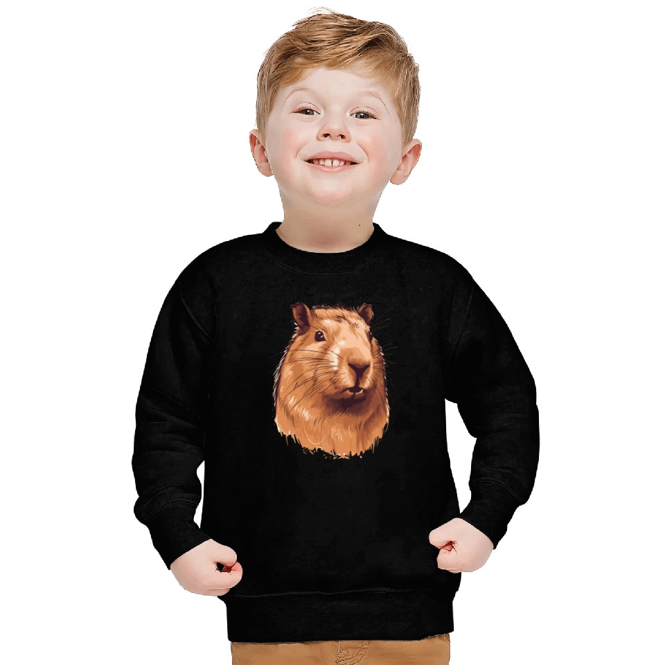 Capybara In Nature Sweatshirts