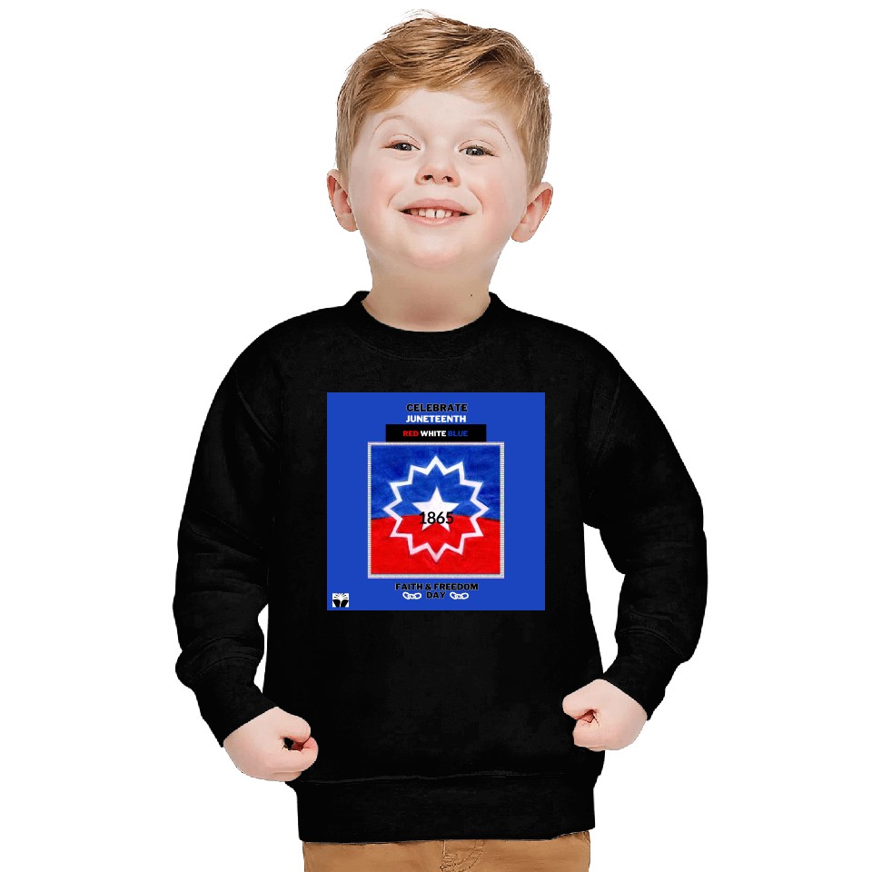 Celebrate Juneteenth: The Red White & Blue Sweatshirts
