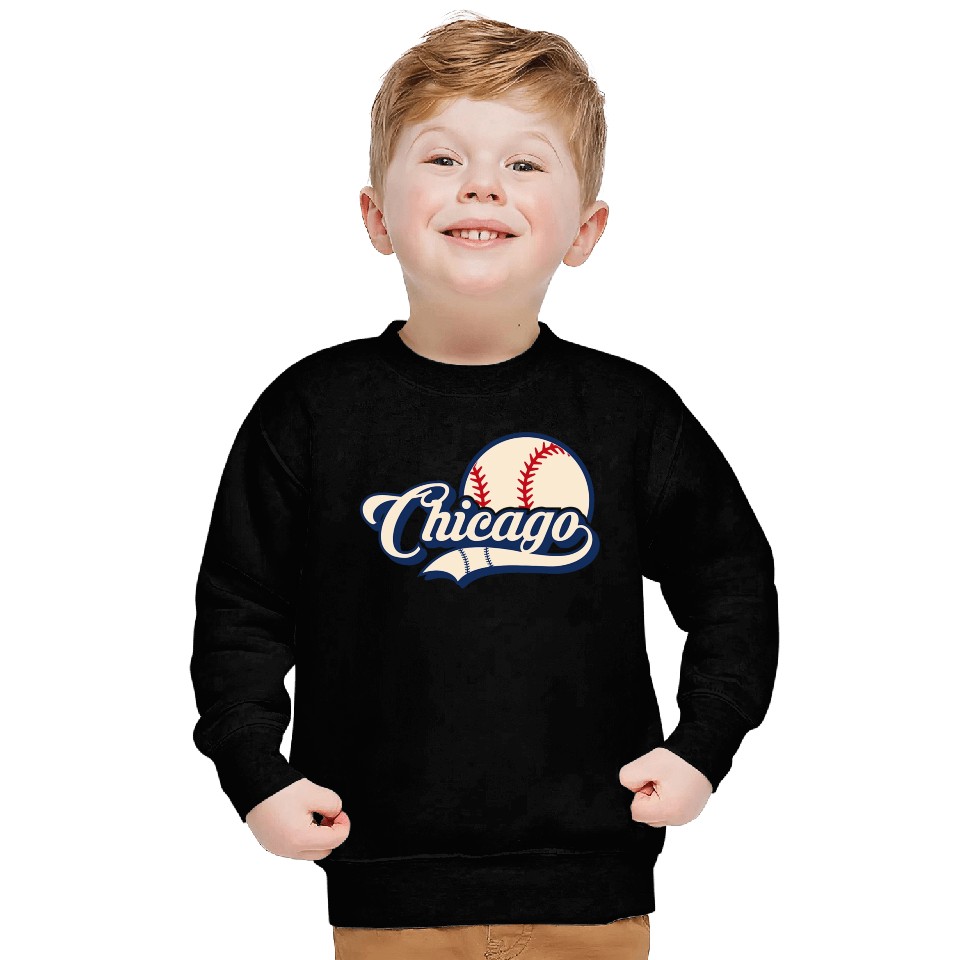 Baseball American Lover Chicago Baseball Sweatshirts