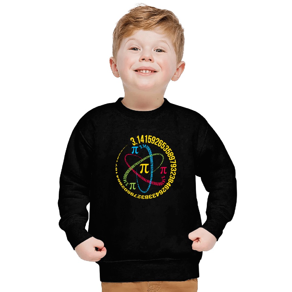 Atom PI Math Science 3.14 PI Day Sweatshirts