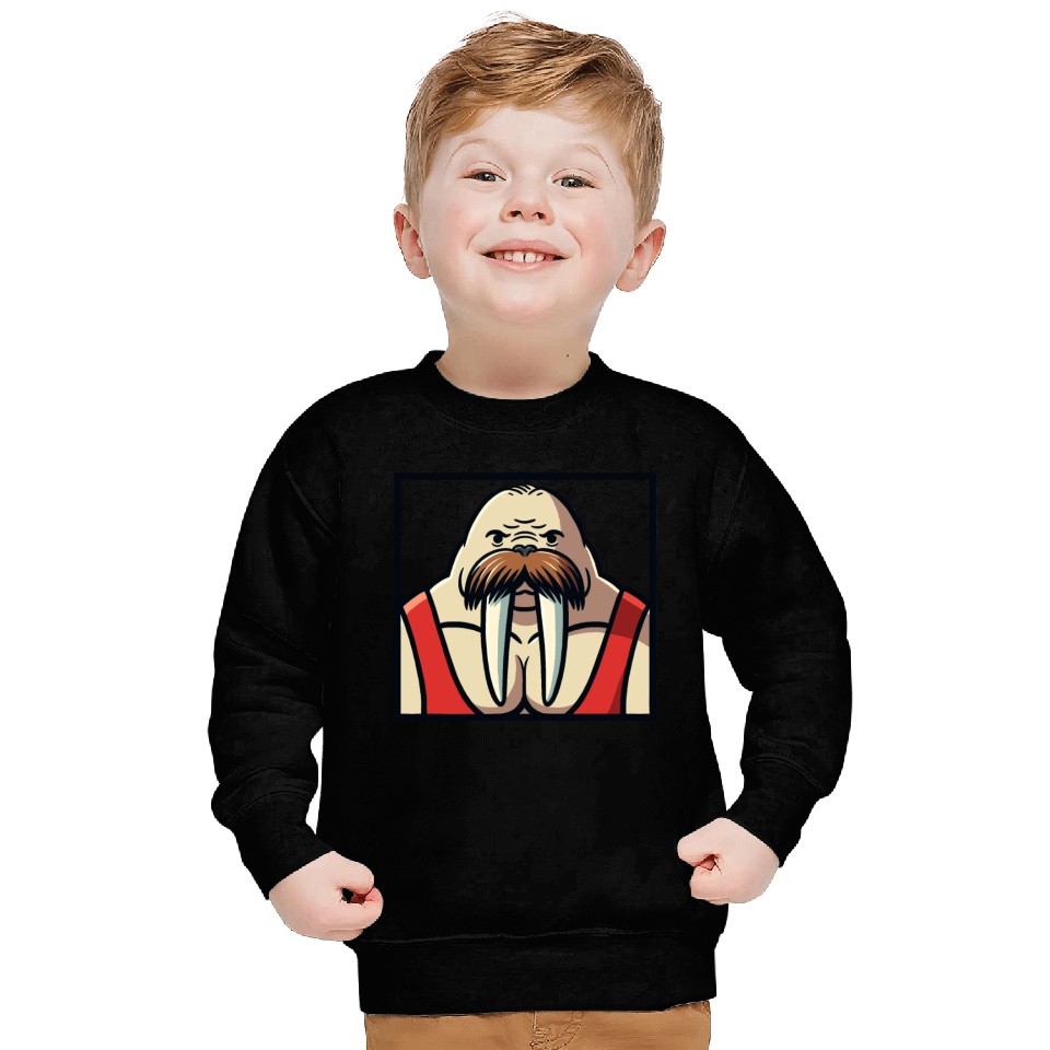Walrus Wrestler Sweatshirts