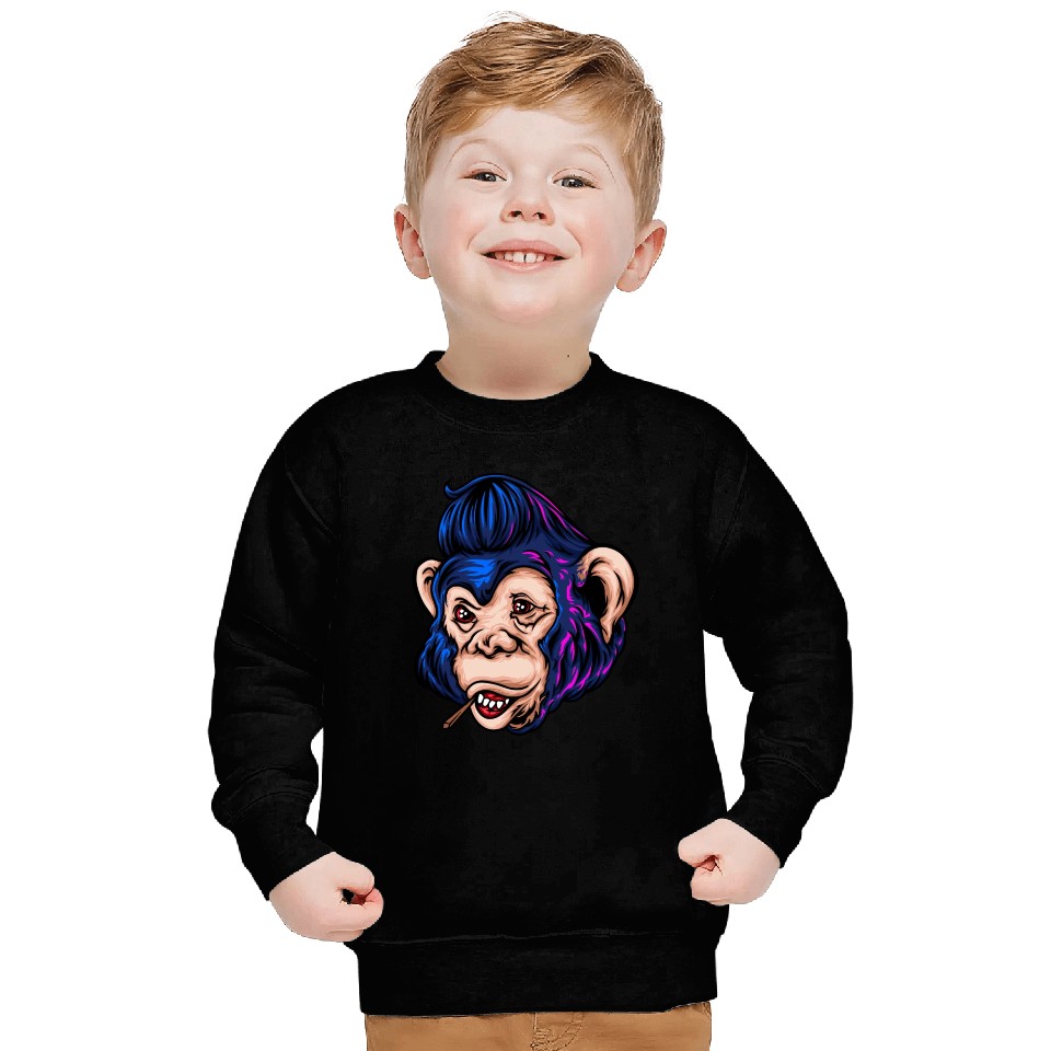 Monkey Hawk Sweatshirts
