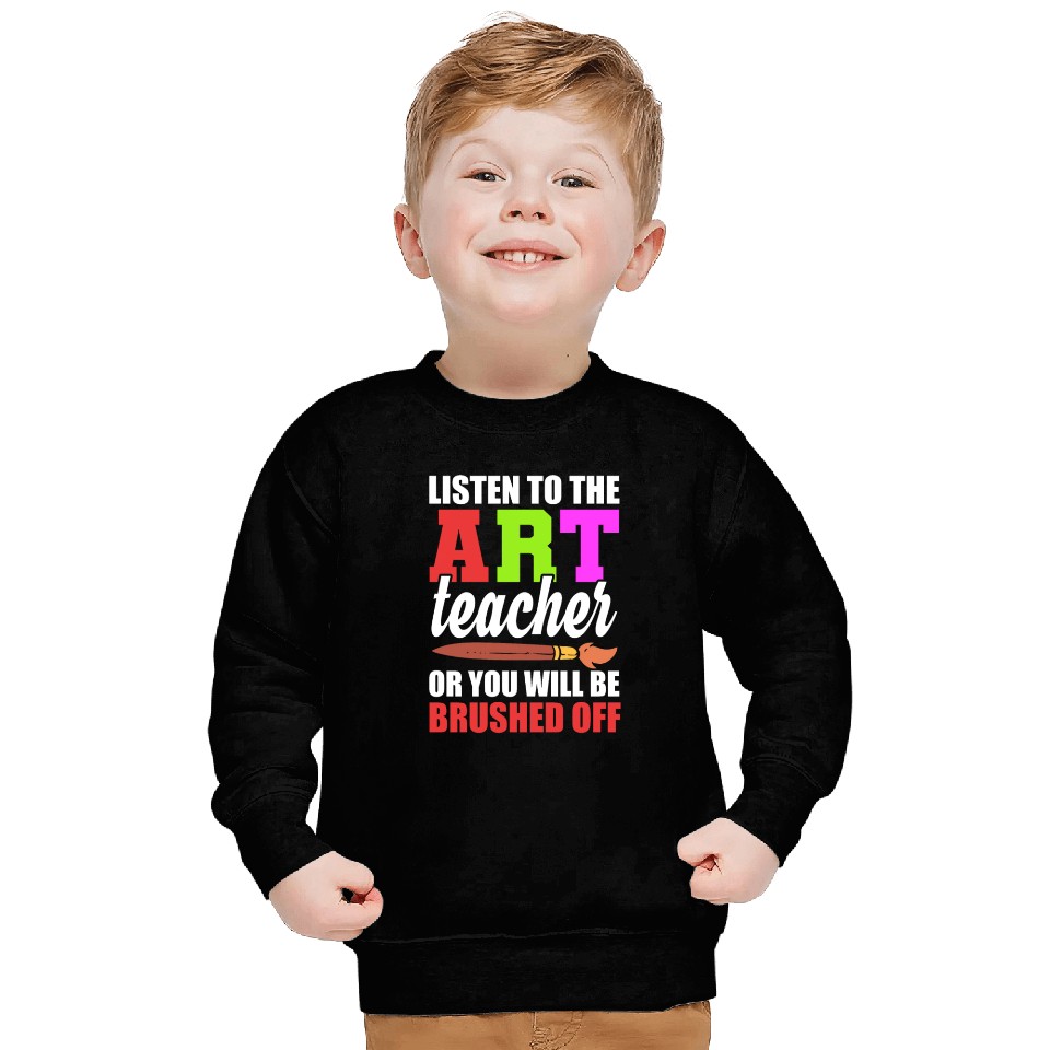 Funny Art Teacher Art Critic Sweatshirts