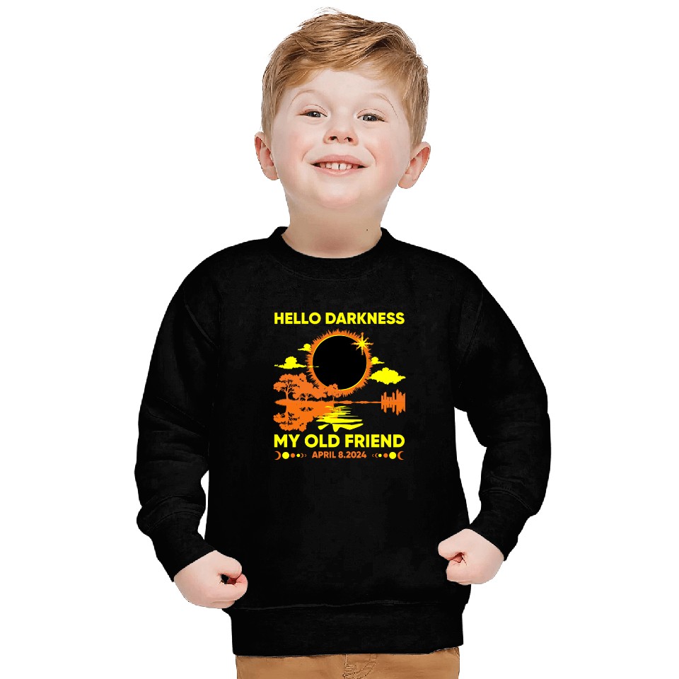 Hello Darkness My Old Friend - April 8th 2024 Sweatshirts