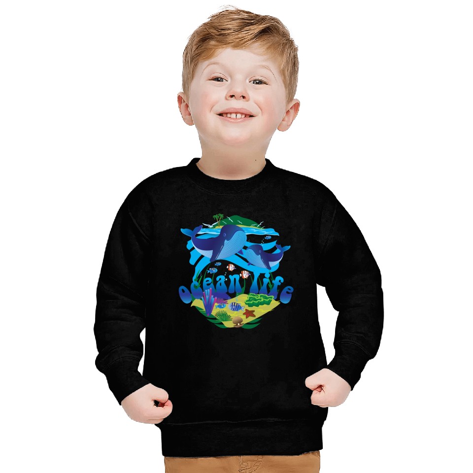 Ocean Life Sweatshirts