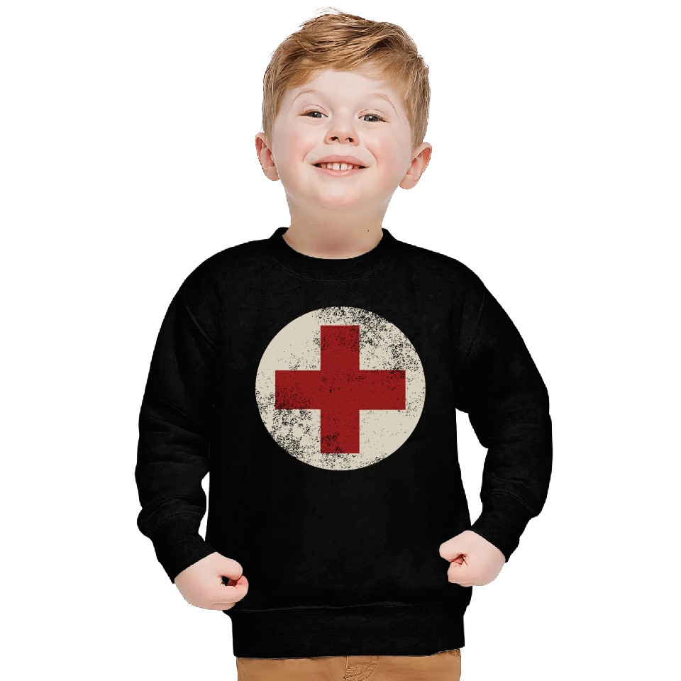 WW2 Combat Medic Symbol Sweatshirts