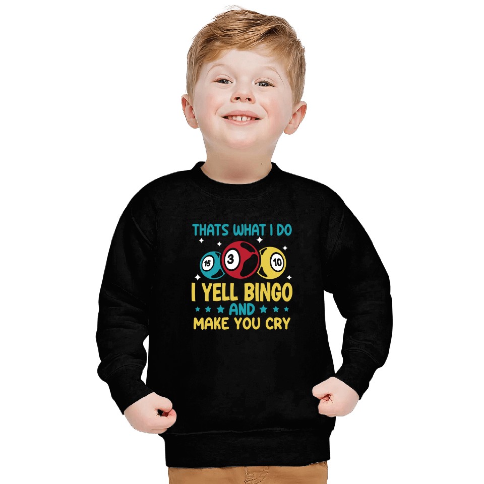 Funny Bingo Player Sweatshirts