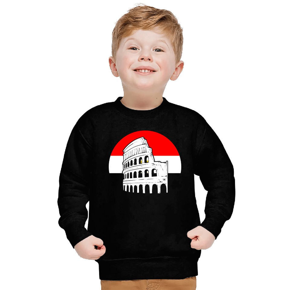 Rome Colosseum Sunset Event Coordinator Sweatshirts