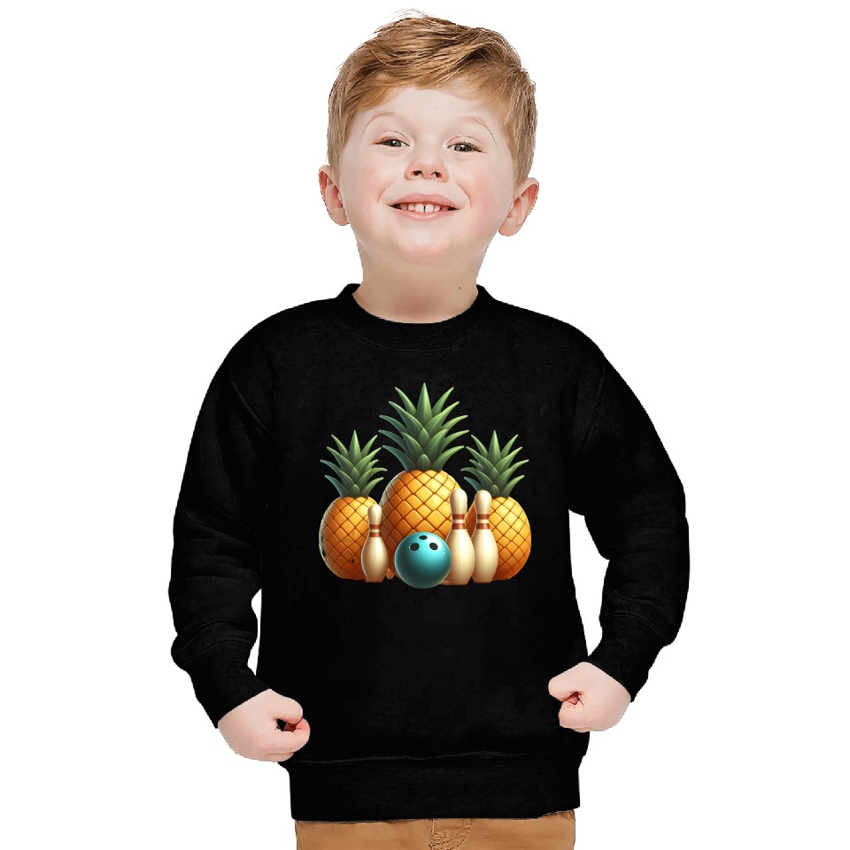Bowling pineapple  - bowling holidays Sweatshirts