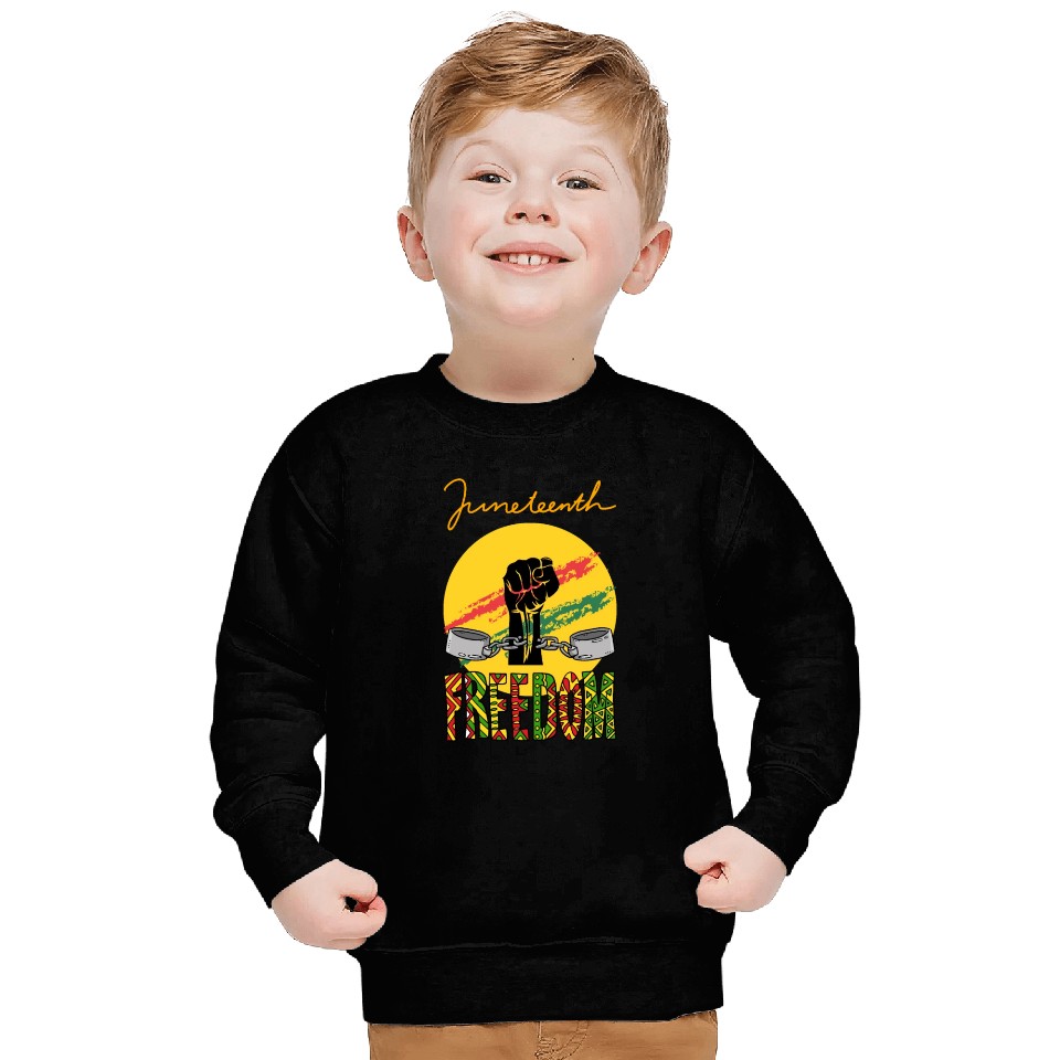 JUNETEENTH FREEDOM APPAREL Sweatshirts