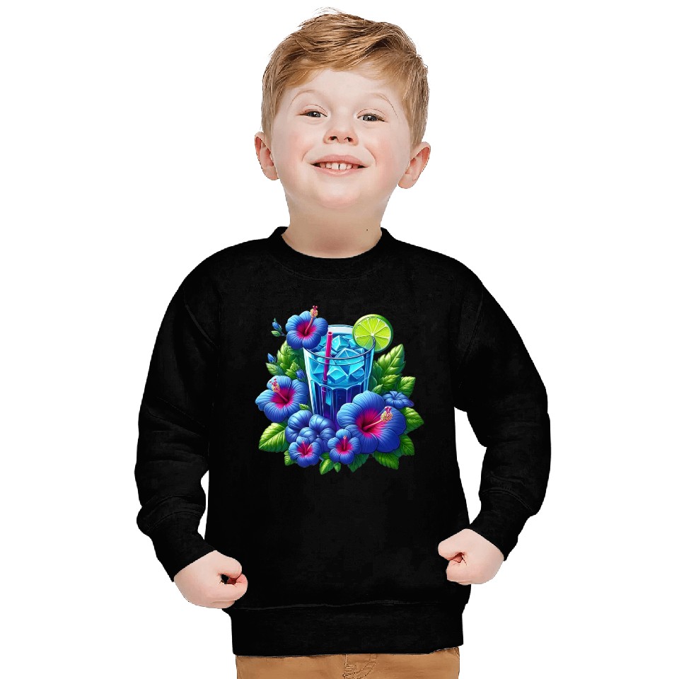 Blue hibiscus tea Sweatshirts