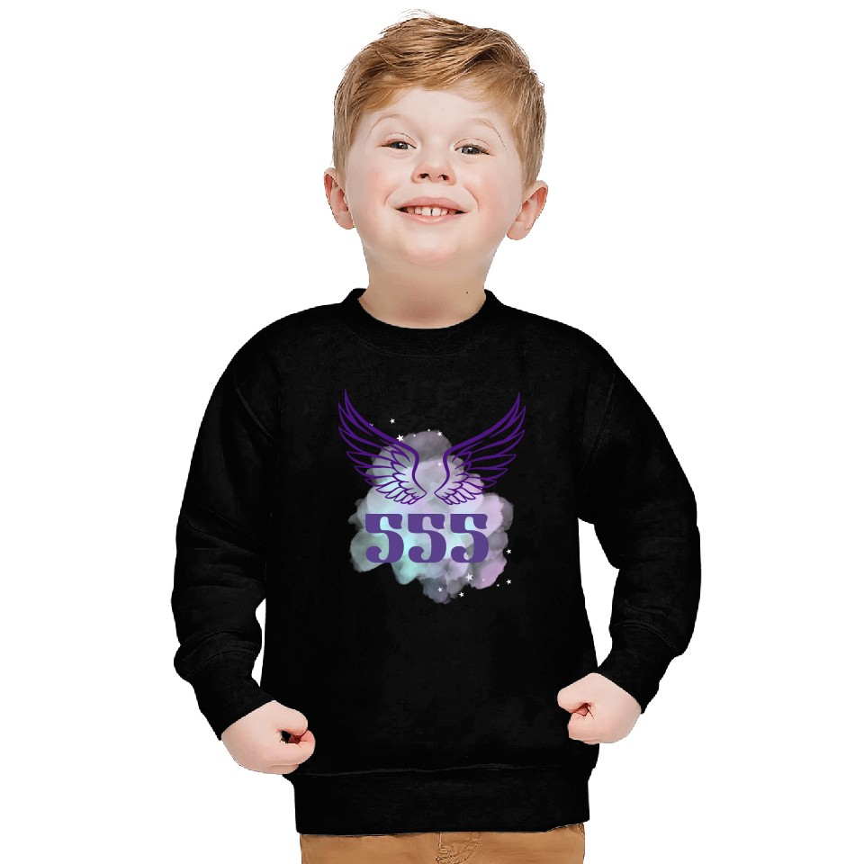 Angel number 555 design Sweatshirts