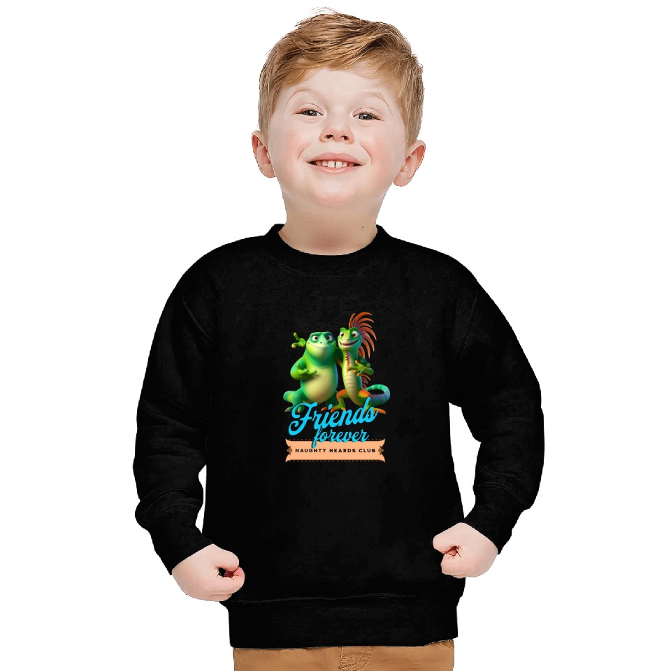 lizard friends Sweatshirts