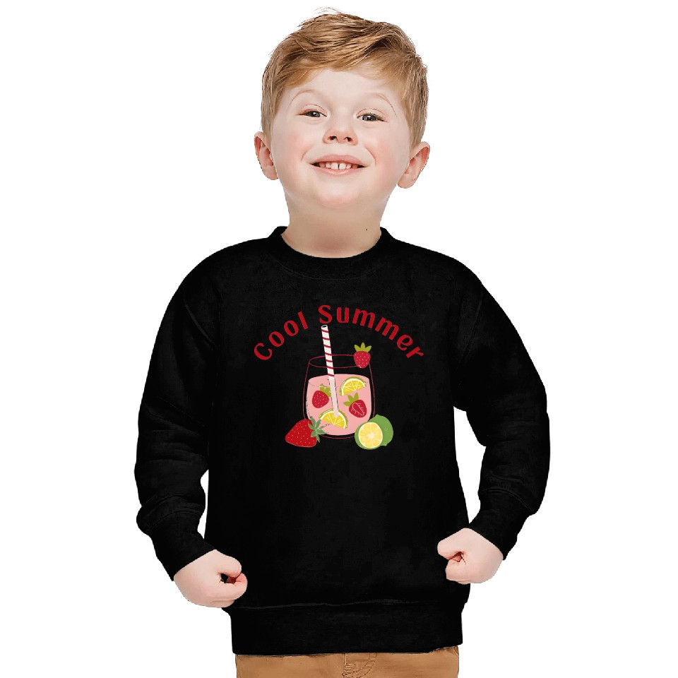 Summer Strawberry Mojito Sweatshirts