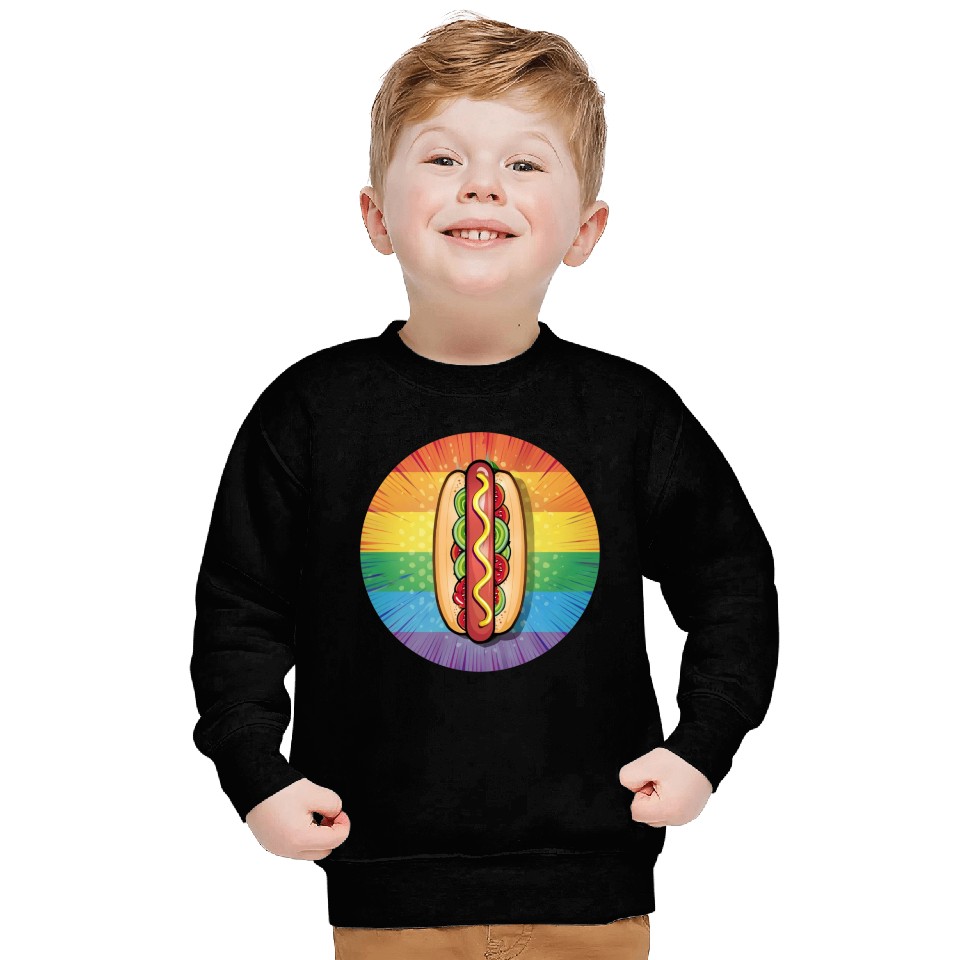 LGBTQ Hot Dog Sweatshirts