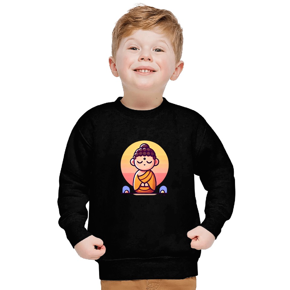 Tiny Buddha Sweatshirts