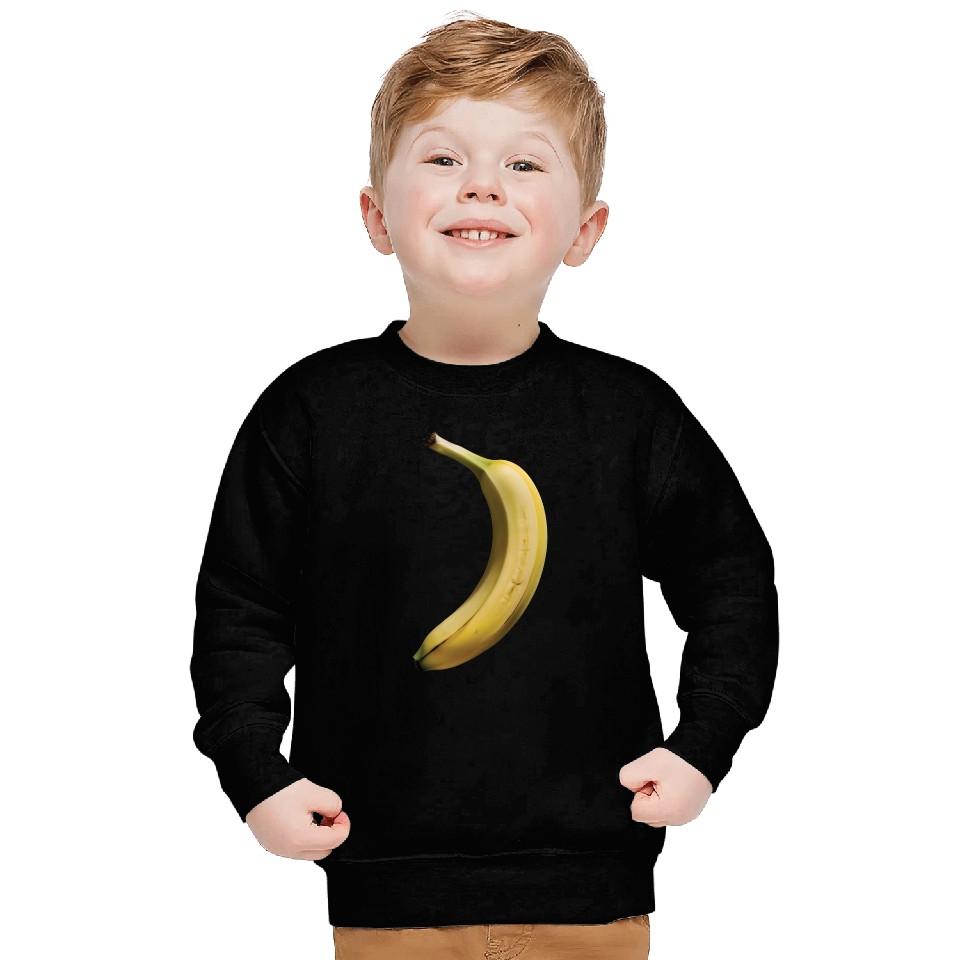 Banana Realistic Sweatshirts