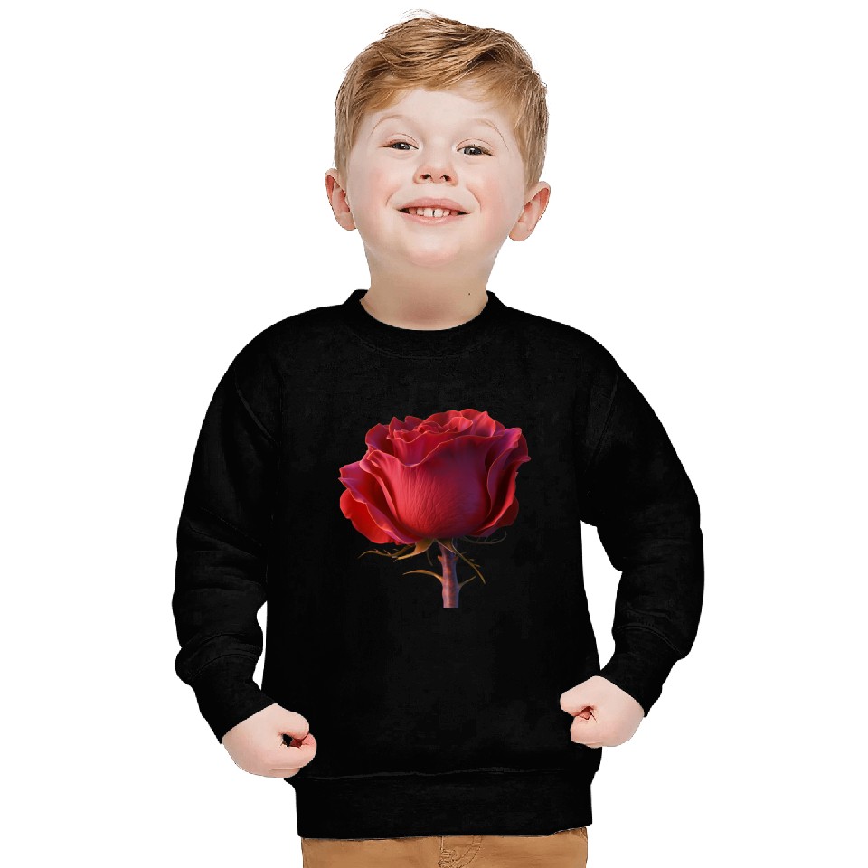 the rose nature design Sweatshirts