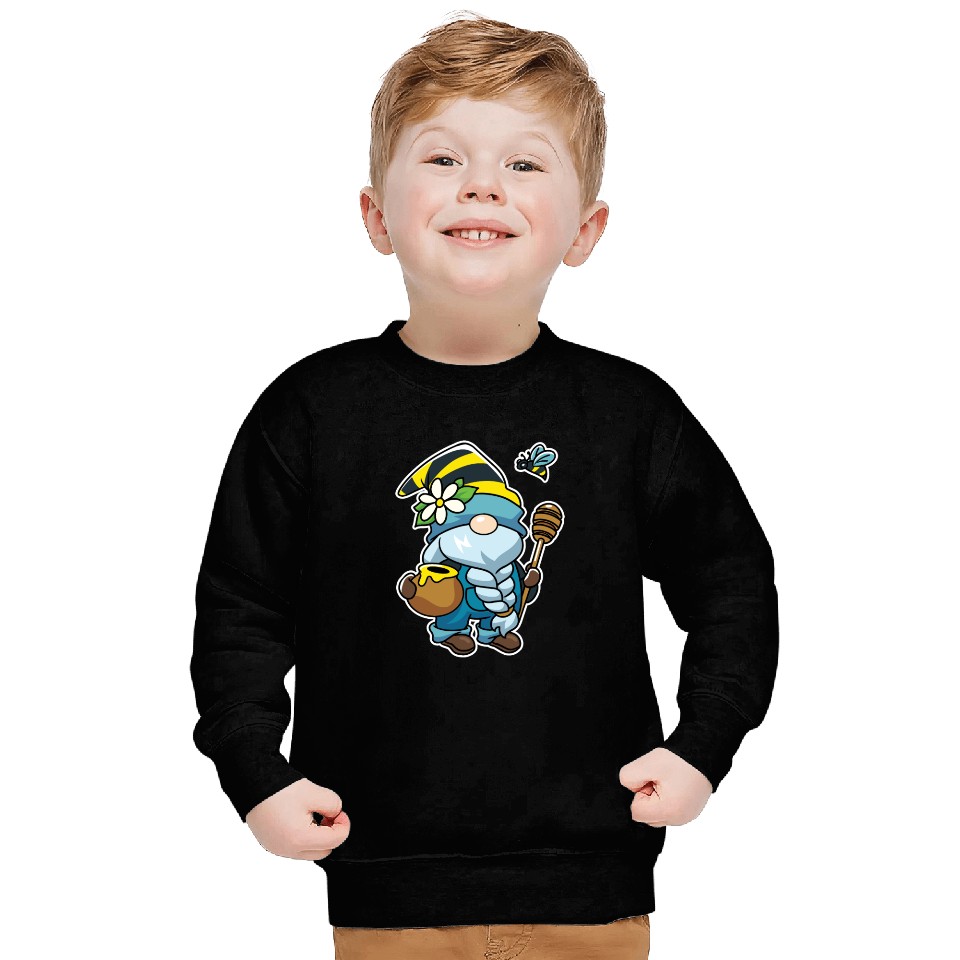 Honey Gnome Bees Beekeeper Sweatshirts
