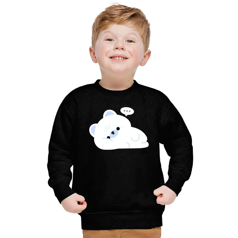 Tired Polar Bear Sweatshirts