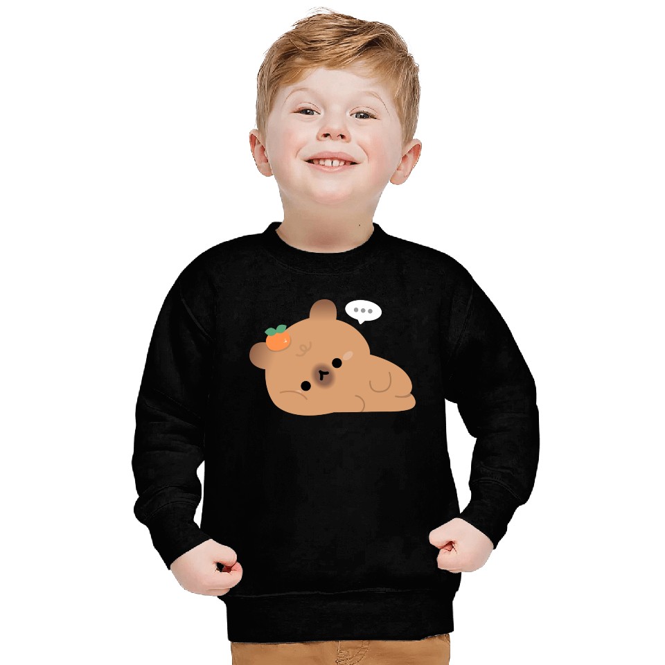 Tired Capybara Sweatshirts