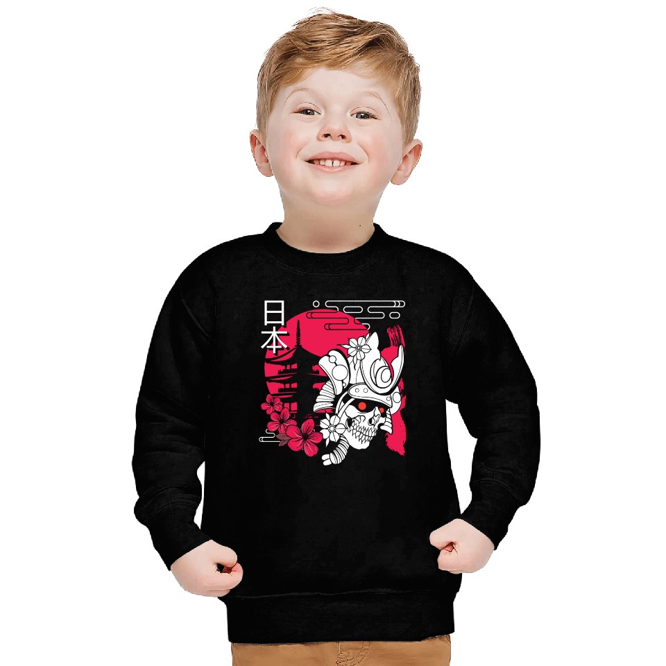 Asia Samurai Time Travel Sweatshirts