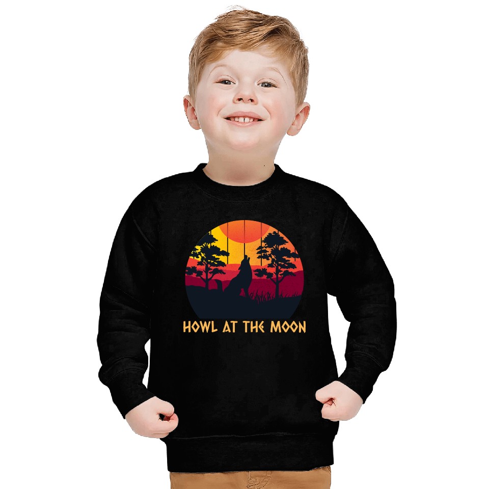 Howling At The Moon Sweatshirts