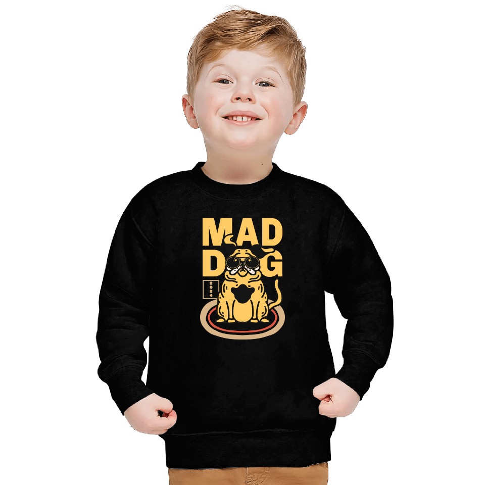 Mad Dog Animal Sweatshirts