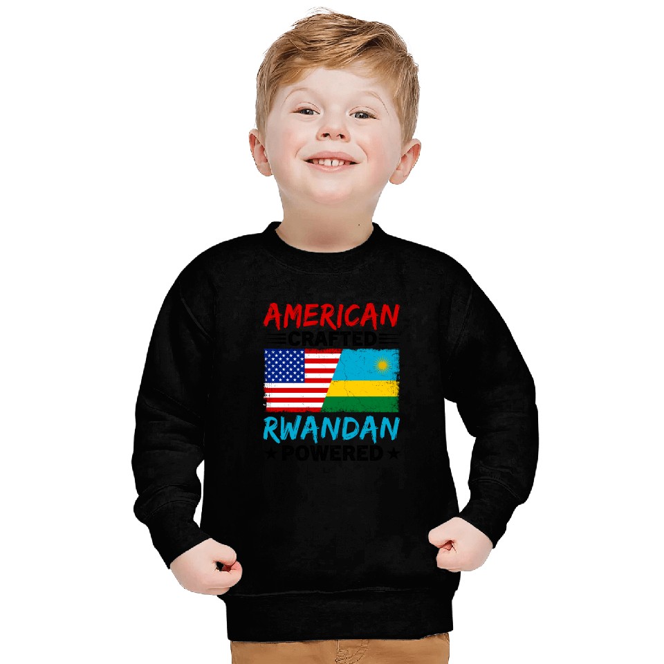 American Crafted Rwandan Powered Rwanda Sweatshirts