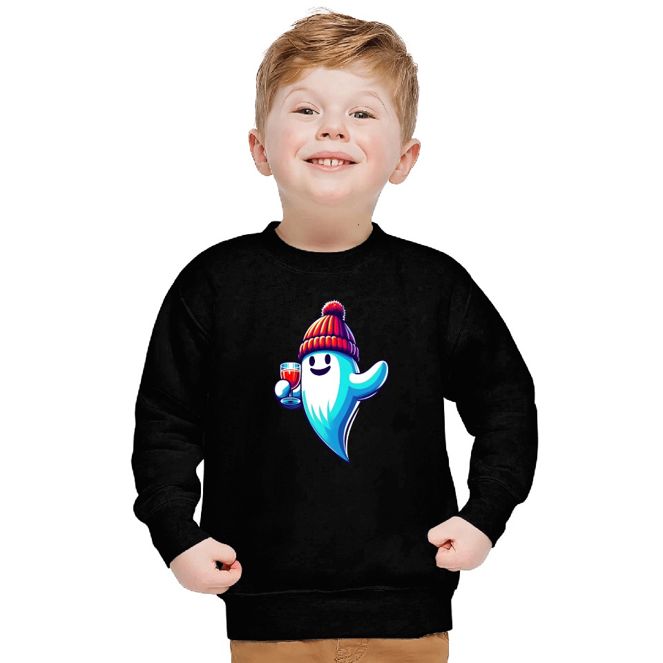 Winter Ghost Cheers Sweatshirts