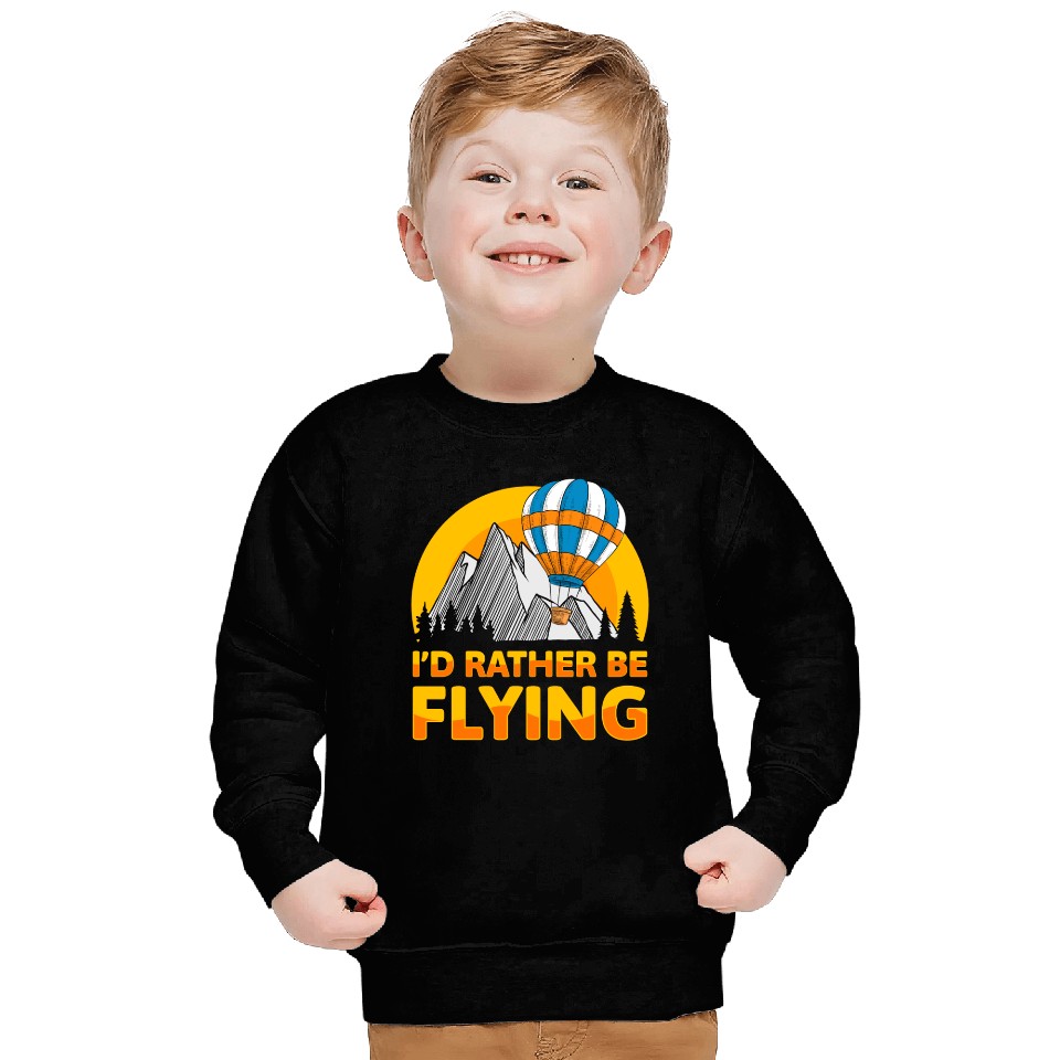 Balloon Company Colors Adventure Sweatshirts
